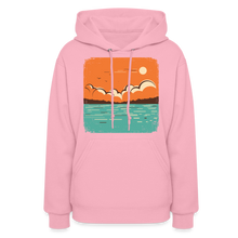 Lake Day Ladies Hoodie - classic pink