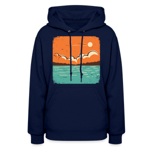 Lake Day Ladies Hoodie - navy