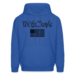 We The People Hoodie - royal blue