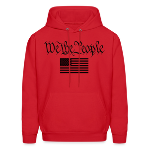We The People Hoodie - red