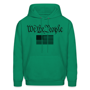 We The People Hoodie - kelly green