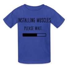 Installing Muscles Kids - royal blue