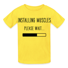 Installing Muscles Kids - yellow