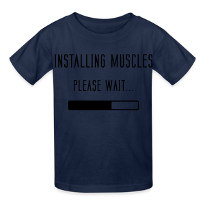 Installing Muscles Kids - navy