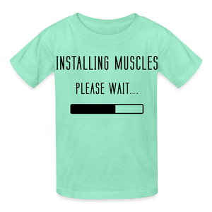 Installing Muscles Kids - deep mint