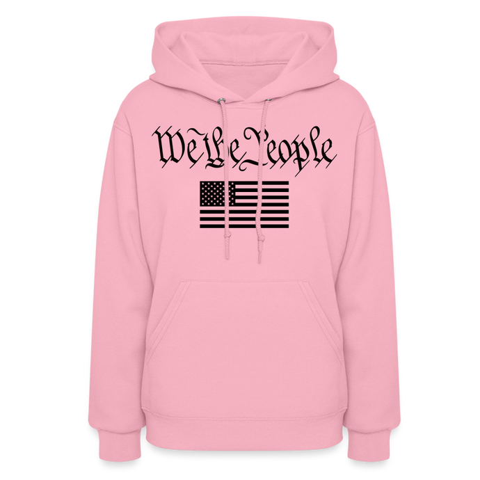 We The People Ladies Hoodie - classic pink