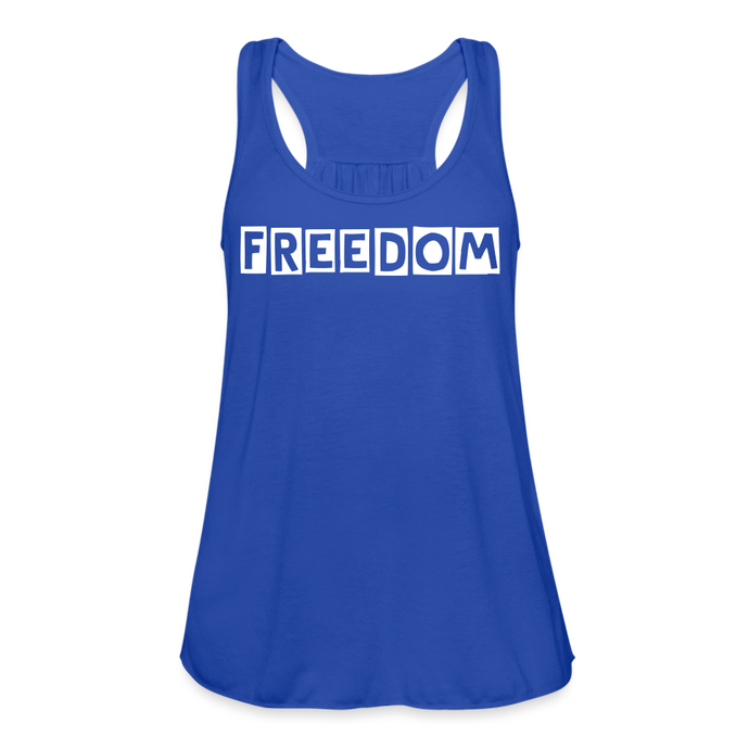 Freedom Flowy Tank - royal blue
