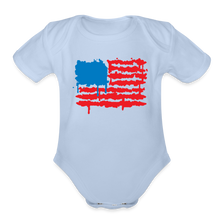 Graffiti Flag Onesie - sky