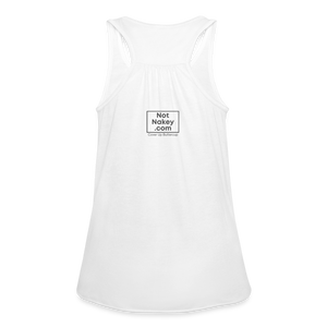 Outline States Flowy Tank - white