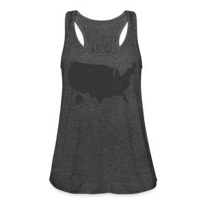 Outline States Flowy Tank - deep heather