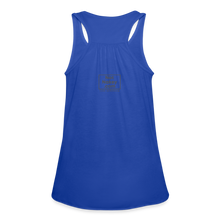 Outline States Flowy Tank - royal blue