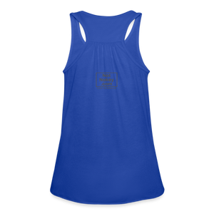 Outline States Flowy Tank - royal blue