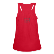 Outline States Flowy Tank - red