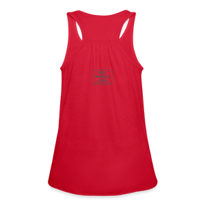 Outline States Flowy Tank - red