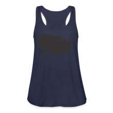 Outline States Flowy Tank - navy